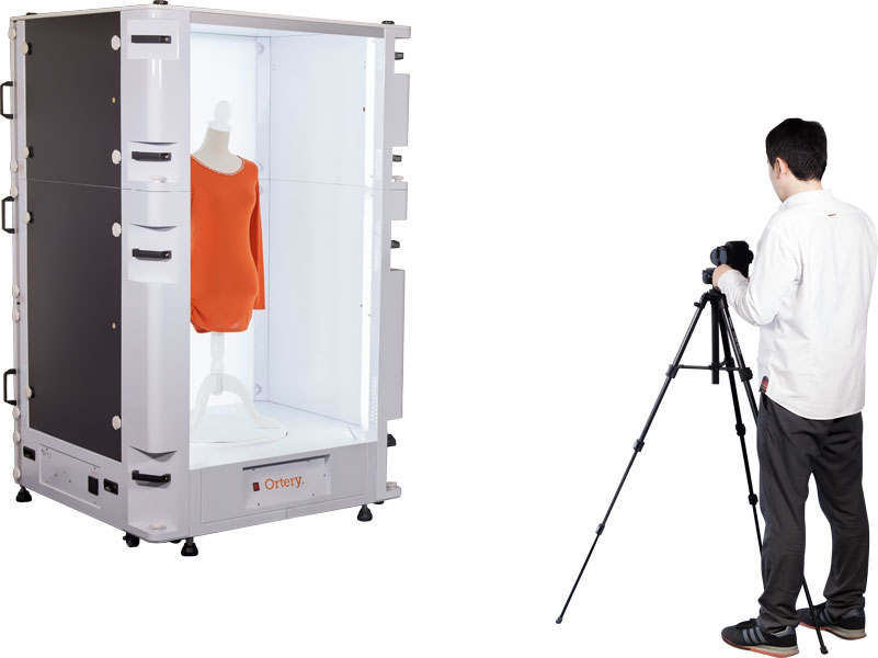 フォトシミリ330 商品撮影の自動化 360度ビュー作成の撮影スタジオはフォトシミリ